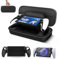TNP Carrying Case for PlayStation Portal - Handheld Travel Case for PS5 Portable with Silicone Protective Case & 2 Pack Screen Protector - Carry Bag Case for PS Portal w/ Shockproof & Anti-Collision