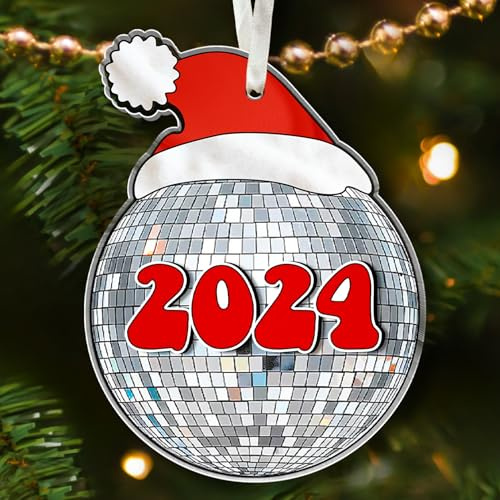 Disco Ornament Ball - Disco Ornamente, Ornamente Ball Disco, Disco Weihnachtsschmuck - Kugel Weihnachtsschmuck, Kugel 2024 Weihnachtsschmuck, Disco Weihnachtsschmuck 2024 - Acryl Ornament