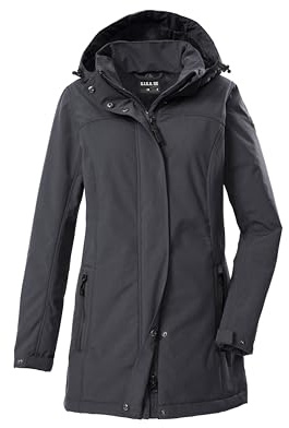 G.I.G.A. DX Damen Gw 36 Wmn Sftshll Prk Softshellparka mit abzippbarer Kapuze