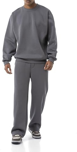 Redbridge Sweatsuit Zweiteiler – Bequemer Jogginganzug Set mit Sweatshirt & Hose – Loungewear Trainingsanzug für Freizeit & Alltag