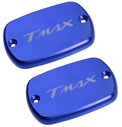 Accessori di protezione Tappo Del Serbatoio Liquido Freni Motociclo Coperchio Della Pompa Freno Per YAMAHA T-Max 500 2004-2011 TMax 530 2012-2022 TMAX560(Blue B)