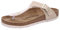 Birkenstock Gizeh Patent Donna,Infradito,Signora,Superficie Laccata,Sand,41 EU