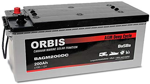 Orbis BAGM200DC AGM Deep Cycle 200Ah 12V