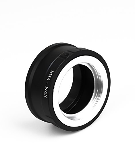 M42-NEX Objektivadapter für M42 Objektive kompatibel mit Sony E-Bajonett NEX Kameras Adapter