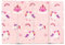KandyToys Folding Unicorn Baby Play Mat | Thick Padded XPE Baby Crawl Mat | Waterproof | Safe