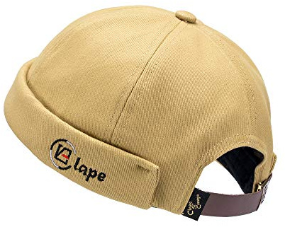 Clape Cappellino Senza Visiera Uomo Donna Cappello Portuale Berretto Commando Lavoro Cotone Docker cap Brimless Hat