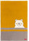 SIGIKID 39499 Strickdecke HoniBoniBär Mädchen und Jungen Baby-Decke empfohlen ab Geburt senfgelb/taupe