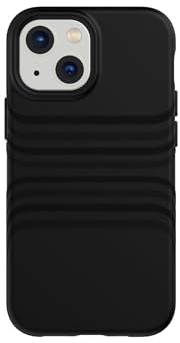 Tech21 T21-9157 Evo Tactile for iPhone 13 Mini – Grippy Phone Case with Great Connections and 16ft Multi-Drop Protection, Black