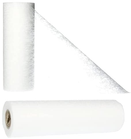 AmaCasa Tischläufer Weiß (17,5 cm x 25 m) – Hochwertiges Vliesband für stilvolle Tischdekoration bei Hochzeiten, Geburtstagen & besonderen Anlässen