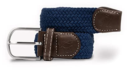 SWOLE PANDA Recycled Woven Adjustable Belt Small - Dark Blue