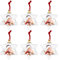 Abaodam 6 Befüllbare Ornamente Weihnachtskugeln Hängende Anhänger Kugeln In Von Kugeln Transparent Rahmenform Display Familienlayout Innenräume Bäume Foto Kreative