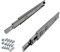 SOTECH 5 Paar Vollauszüge KV-35-H45-L600-NF-MS 600 mm Standardausführung, Traglast 35 kg, Schubladenauszug inkl. Schraubenset