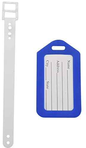 Lodokdre Luggage Tags Plastic Luggage Tags