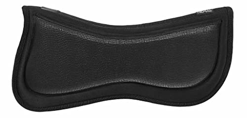 Start GelSilicon Gel-Schabracke Gel-Pad Sattelunterlage, Größe: OneSize, Sattel Zaumzeug (Schwarz, L)