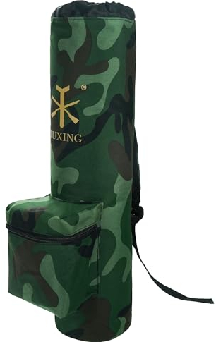 TUXING Pcp Kohlefaser-Tank, Paintball-Lufttank und Zylinder-Tragetasche, Rucksack, 3 l/6,8 l/9 l (3 l Tarnung)