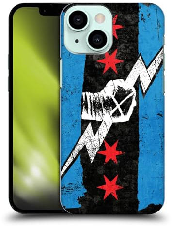 Head Case Designs Offizielle WWE Rückkehr cm Punk Harte Rueckseiten Handyhülle Hülle Huelle kompatibel mit Apple iPhone 13 Mini
