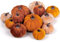 12 Pcs künstliche kürbisse verschiedene größen, kürbis deko, samt plastik lifelike pumpkin harvest mini pumpkins für herbsternte bauernhaus herbst thanksgiving halloween party dekoration (A)