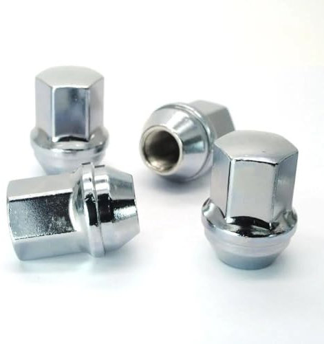 JJRFVBGT Radnabenbolzen Kompatibel Mit Jeep Für Wrangler Für JL Für Grand Für Cherokee Wk2 M14x 1,5 Hex 2019-2022 Räder Felgen Radmuttern Acorn 5 STK(Hex21mm)