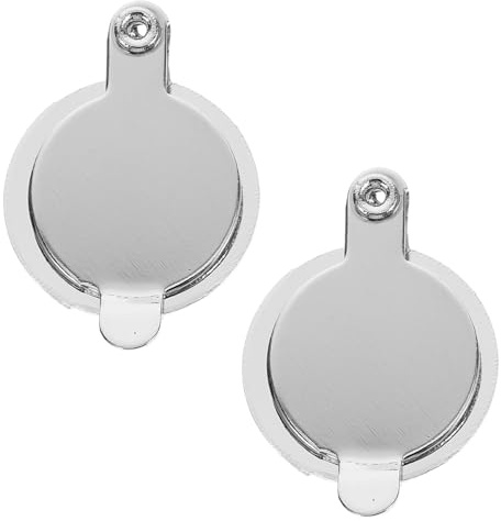 Cache-jonction Porte en Cuivre Argenté, Lot de 2, Protection Anti-fog | Fenêtre et Porte, Usage Maison ou Bureau, Installation Simple, Style Moderne, Finition Argentée