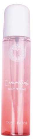 MUSC INTIME La Marque Officielle - Brume Corps - Rose Mystik - L'Envoûtante - Soin Femme - Une brume 2-en-1 intense - Longue tenue - Hydrate et adoucit - Glycérine végétale - Flacon Pompe - 120ml