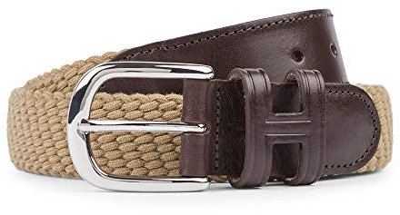 Hackett Herren PARACHUTE BELT Gürtel, Braun (Camel 855), No Aplica|#682 (Herstellergröße: XL)