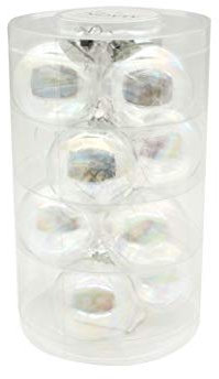 Inge-glas Weihnachtsk 6cm/12Stk. Irisierend