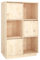 vidaXL Highboard Sideboard Kommode Schrank Anrichte Beistellschrank Mehrzweckschrank Holzschrank Hochschrank 74x35x117cm Massivholz Kiefer