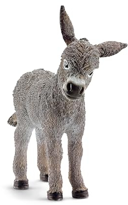 schleich 17060 Esel Fohlen, ab 3 Jahren, Farm World - Spielfigur, 3 x 7 x 7 cm