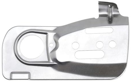 tooloflife Piastra di copertura della pompa dell'olio e piastra guida catena per motoseghe 445/450, parti di ricambio compatibili Husqvarna con kit di dadi per piastra guida barra interna