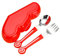 Kisangel 1 set Cucchiaio Silicone e Inossidabile Utensili Ergonomici per Svezzamento per e Piccoli per Nuove Mamme