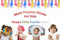 Kids Multipurpose LATEX FREE - POWDER FREE DISPOSABLE Gloves for Children (Mixed Colours- 20 Pairs)