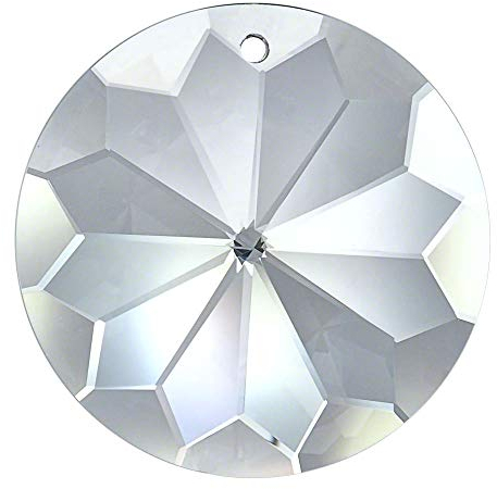 5x Regenbogenkristall Rivoli Sonne Ø 45mm Crystal 30% PbO ~ Fengshui Suncatcher