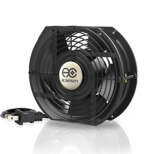 AC Infinity AXIAL 1751, Quiet Muffin Fan, 120V AC 172x150x51mm High Speed, UL-Certified for DIY Cooling Ventilation Exhaust Projects