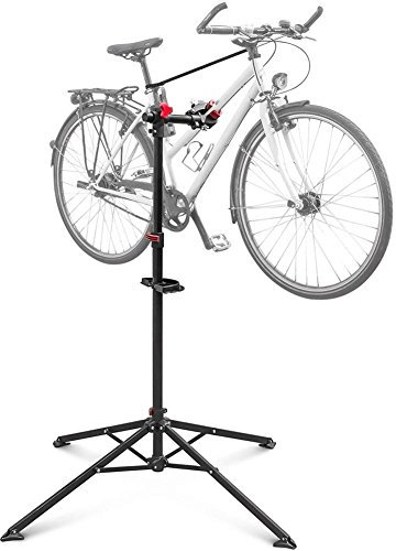 BAKAJI Stand Riparazione Manutenzione Biciclette Supporto Cavalletto Bici Regolabile Pieghevole
