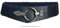 Caspar GU300 Damen elastischer breiter Stretch Taillengürtel, Farbe:dunkelblau, Gürtelgröße:83 [für Körperumfang 90-110 cm]