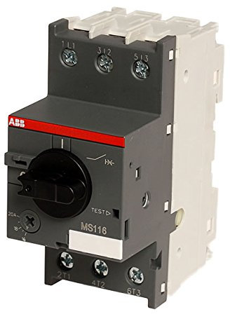 Motorschutzschalter ABB Typ MS116-6,3, Bereich 4,0-6,3A