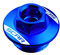 SCAR Bouchon vis carter huile moteur Compatible avec YAMAHA YZ YZF YZX WR WRF 65 85 125 250 450 YZ250F 87-25 - Bleu