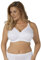 Triumph Women's Doreen + Cotton 01 N Non-Wired Bra, White 003, 40DD