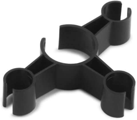 Triple Clip gancio per Bottiglia Spumante ecc. - per 3 candele fontane fiaccole - ideale per compleanni, feste, party ecc.