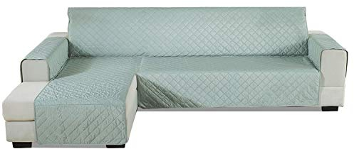 PETCUTE Sofabezug L Form gesteppter Sofabezug Sofaschutz ecksofa wasserdichte sofahusse ecksofa Chaiselongue Links 200x270cm