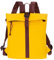New Rebels Rucksack Damen Tim Fashion small Damenrucksack Mini Handtasche Plane + Schlüsseletui (Gelb 07)