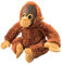 EcoBuddiez - Orang-Utan von Deluxebase. Kleine weiche Plüschtiere aus recycelten Plastikflaschen. Umweltfreundliches Kuschelgeschenk für Kinder und niedliches Kuscheltier für Kleinkinder.