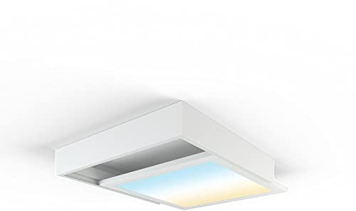 LongLife LED Panel Aufbaurahmen Click 30x30cm weiß Aufputz Montagerahmen