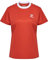 hummel Damen Hmlstaltic Poly Jersey S/S Woman T Shirt, Summer Fig, XL EU