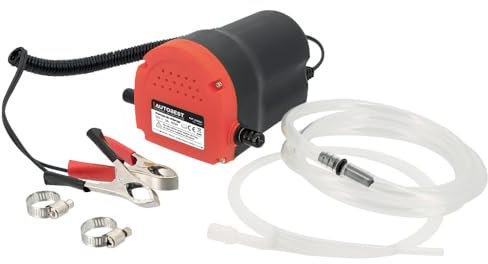 Autobest Pompe de vidange Moteur 12V 60W avec fusible 10A