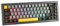 EPOMAKER EK68 (UK-ISO) Wireless Mechanical Keyboard, Knob, Lubed Switch, PBT Keycap, Gasket, Bluetooth/2.4Ghz/USB, RGB Backlit, Mac/PC Programmable Software (Black Gold, Flamingo Switch)