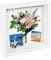 3D Bilderrahmen 20x20 cm Bilderrahmen tief mit LED Lichterkette ,Holzobjekt Rahmen zum 3D Füllen Bilderrahmen Tiefe Box mit Glasscheibe für Wandbehang oder Desktop Familienerinnerungsgeschenke