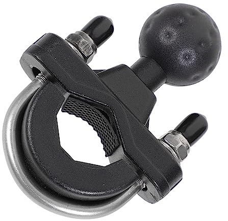 Didiseaon Motorcycle Phone Mount Holder Stable Handlebar Base for Smartphones Secure Clip Design Easy Installation for Motorbike Navigation