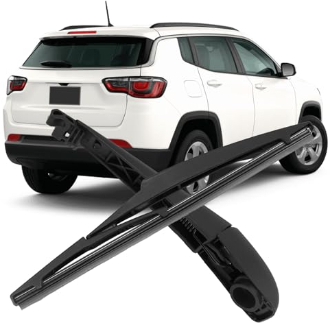 Heckscheibenwischer Kompatibel mit Jeep Compass 2017-2022, für Toyota Rav4 2013-2018, Scheibenwischer Hinten für Toyota Highlander 2020-2021, Auto Hinter Scheibenwischer (for compass 2017-2022)