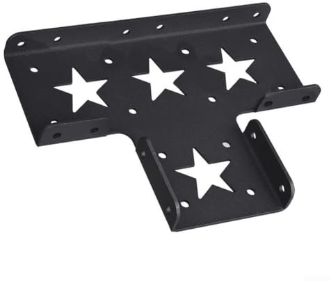 Emiif Comodo kit per pergola da 10 x 10 cm, staffe a T, in metallo, rivestimento nero, facile installazione (confezione singola), NKUR51A27298UL25CR121934E9EW